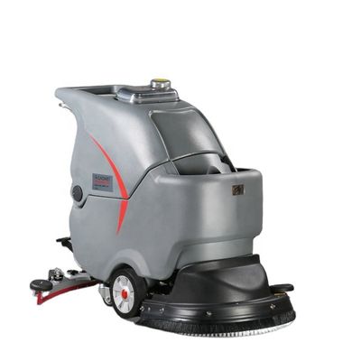 qualité  Hotels GAOMEI GM50 Hand Machine Floor Scrubber Cleaning Price of Push Concrete Industrial Floor for Sale usine