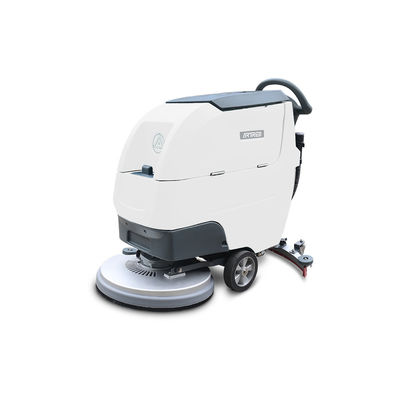 qualité  Hotels Walk Behind Scrubber Hot Sale Industrial Automatic Floor Cleaning Scrubber Machine usine