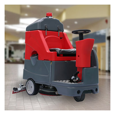 qualité  Hotels Automatic Electric Tower On Floor Scrubber Dryer Field Washing Popular Industrial Commercial Tile Floor Cleaning Machine For Home usine